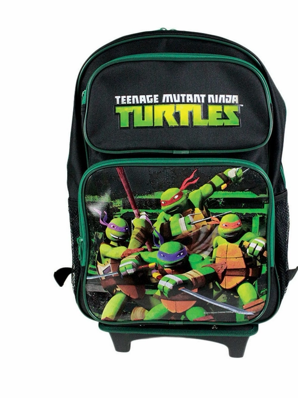 Teenage Mutant Ninja Turtles Rolling Backpack Luggage Travel bag - Picture 6 of 7